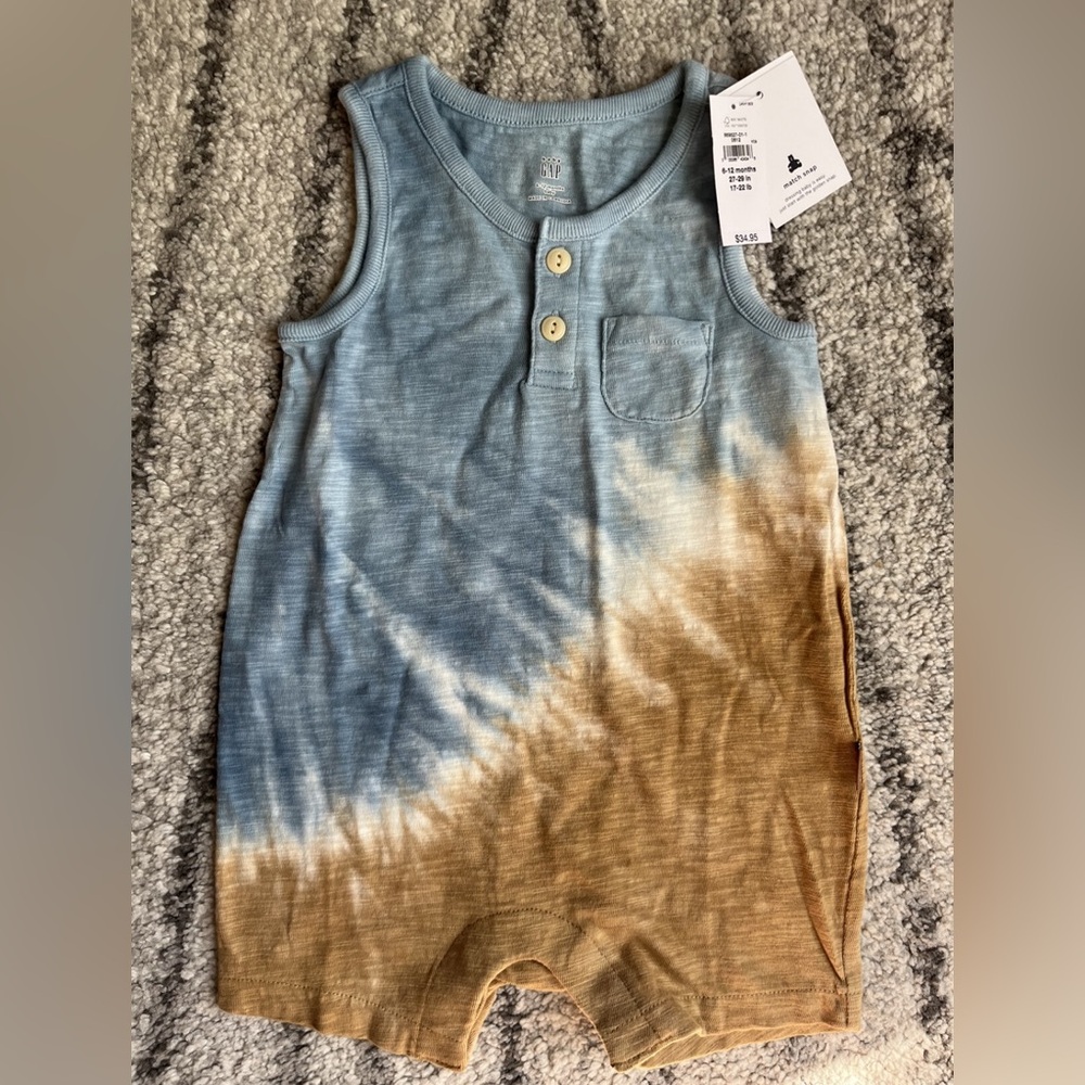 Baby Gap Tie Dye Romper - NWT - Size 6-12m
